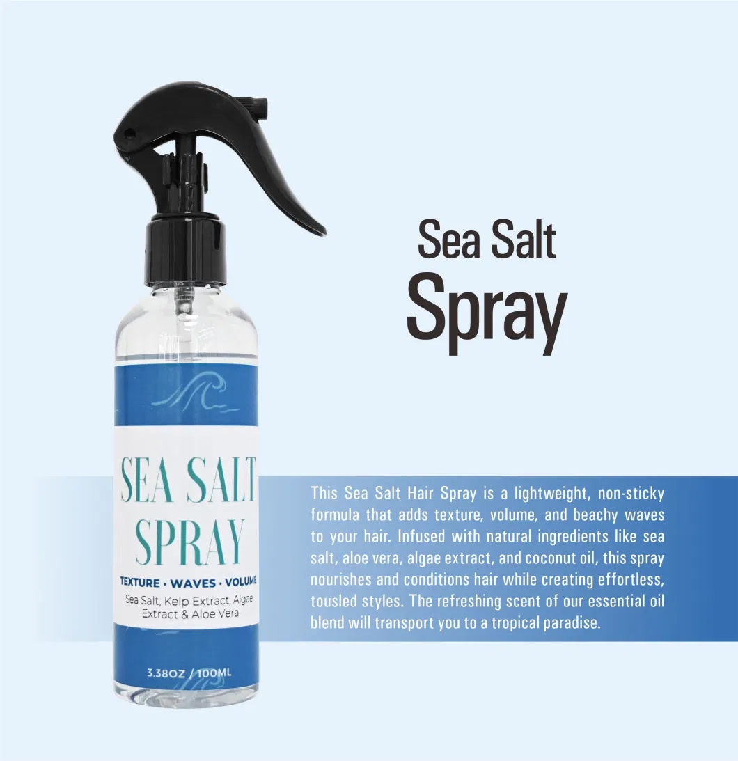 OEM/ODM Men′s Hair Texture Sea Salt Spray Private Label Sea Salt Hair Styling Mist Flexible Hold